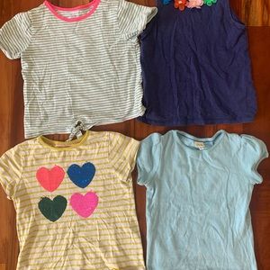 Mini Boden short sleeved shirts size 9-10